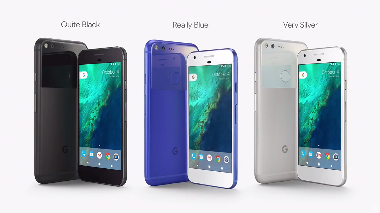 Google Pixel et Pixel XL