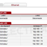 Les adresses Mac connectés aux WiFi