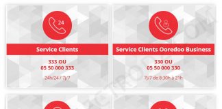 Service client Ooredoo
