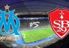 Brest contre l'Olympique de Marseille